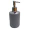 Plastic Liquid Soap Dispenser Grey