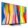 LG OLED evo TV 55 Inch C2 series, New 2022, Cinema Screen Design 4K Cinema HDR webOS22 with ThinQ AI Pixel Dimming - OLED55C26LA