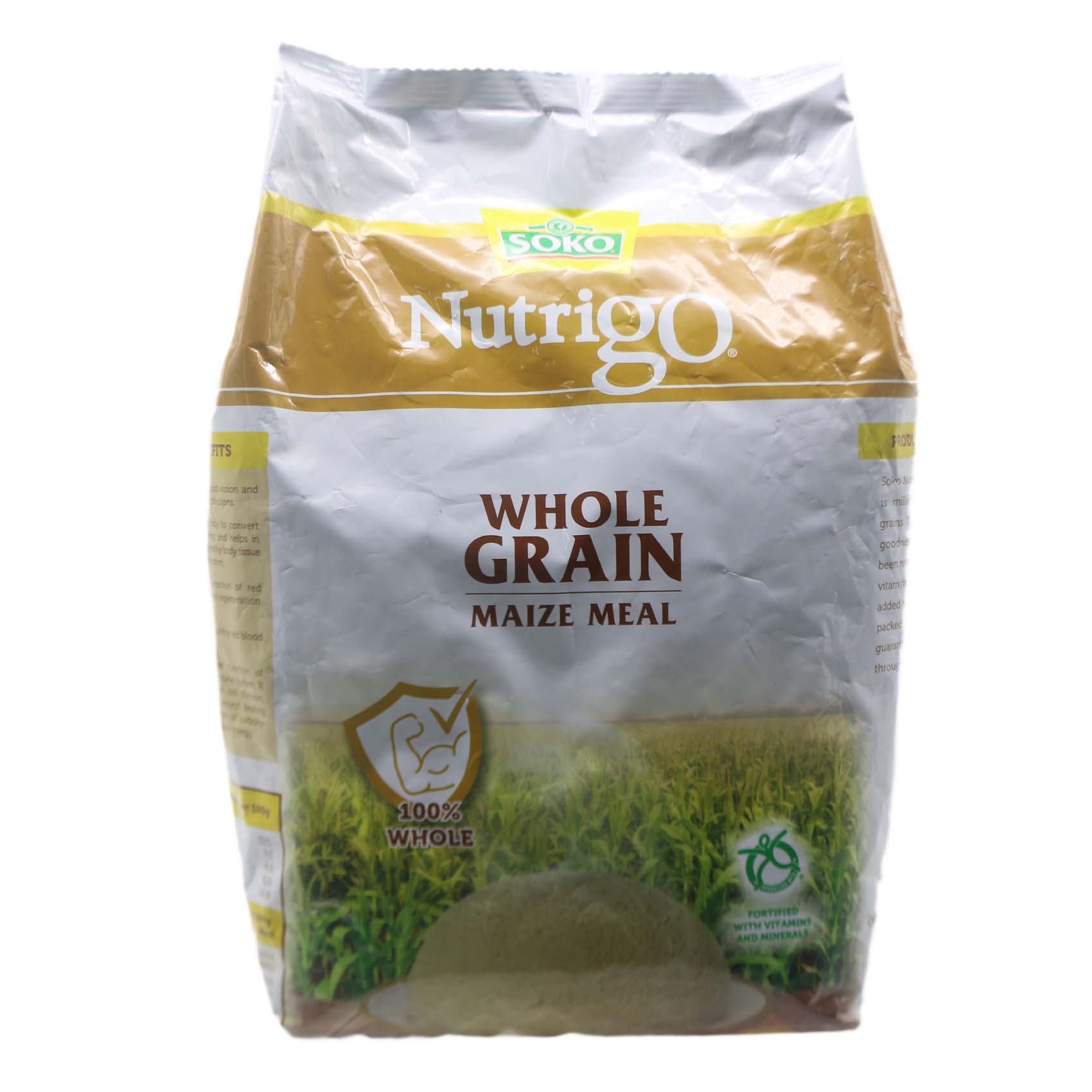 Soko Nutrigo Whole Grain Maize Meal Flour 2Kg