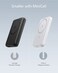 Anker Magnetic Power Bank(MagGo), 5000mAh Foldable Magnetic Wireless Portable Charger and USB-C for iPhone 13/12 Series MagSafe Battery Pack