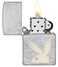 Zippo 49831 200 Playboy Rabbit Head Logo Brushed Chrome Windproof Lighter