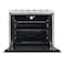 Bruhm 4 Gas Burner,Black Color,Gas Oven  Grill 60X60 Bgc 6640Mb