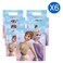 Disney Frozen 2 Wind Spirit Themed Plastic Party Gift Bags Multicolour 6 PCS