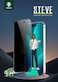 Green Lion 9H Steve Privacy Anti-Peeping Glass Screen Protector For iPhone 15 Series (iPhone 15 Pro Max)