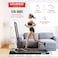 Sparnod Fitness STH-3005 Walking Pad Treadmill for Home/Office 100% Assembled, DC Motor, LED Display, Remote, Non-Slip Shock Reduction Belt, Space-Saving, جهاز مشي قابل للطي (STH-3005)