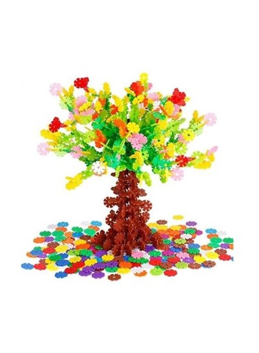 Buy Generic - 800Pcs Snowflake Building Blocks Flakes Set Toy ...
