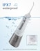 Renpho Oral Irrigator Cordless Water Flosser, Rechargeable, 300ml (Waterproof Dental Flosser Water Pick For Teeth, Portable Teeth Cleaning Kit, With 4 Modes For Travel, Household)