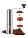 MIBRU Manual Coffee Bean Grinder 30G Silver/Black