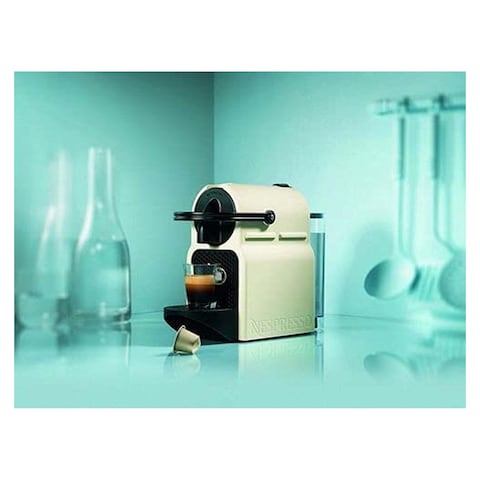 Nespresso Inissia Coffee Machine - Vanilla Cream - D40-EU-CW-NE