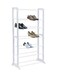 Vsell24 Shoe Rack Organizer, Shoe stand, Level Storage Rack, 7 Tier, Lightweight Metal Frame, Foldable And Portable
