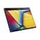 Asus Vivobook S 14 Flip (TN3402YA-LZ159W) Laptop, AMD Ryzen 7 7730U, 16GB RAM,  1TB SSD, AMD Radeon,  14-inch FHD Windows 11, English Arabic Keyboard Quiet Blue 
