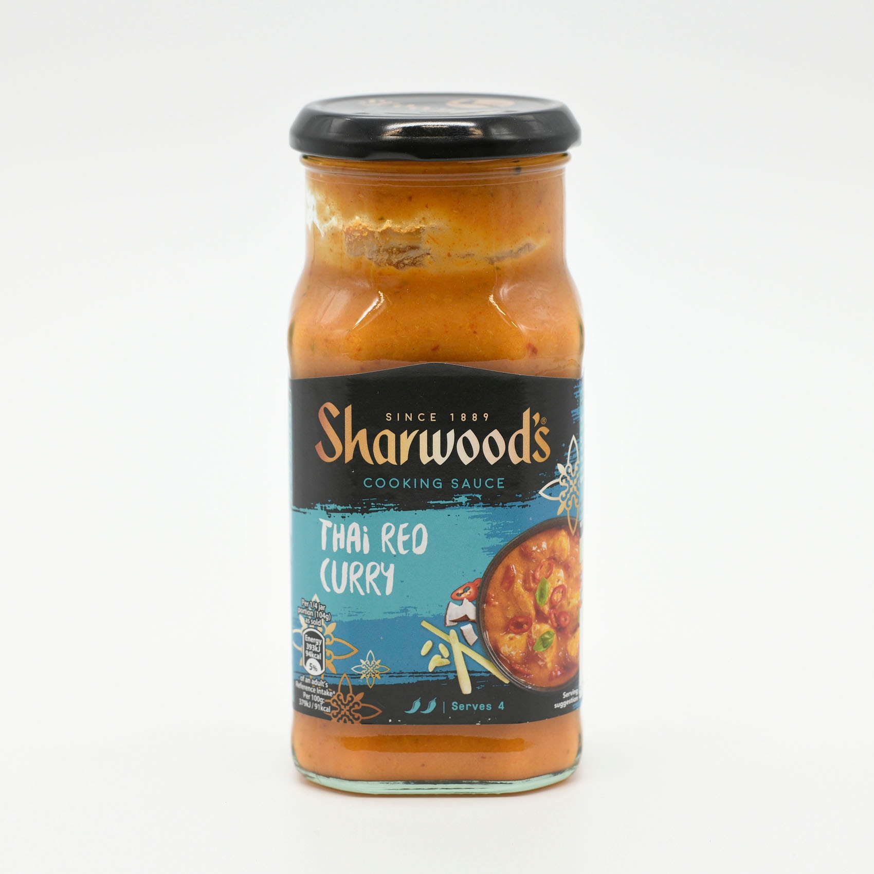 Buy Sharwoods Thai Red Curry Cooking Sauce 415g Online | Carrefour KSA