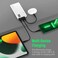 Promate Bolt-10Pro 10000mAh Compact Smart Charging Power Bank with Dual USB-A &amp; USB-C Output