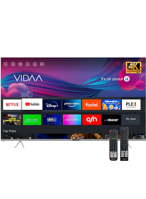 Nobel 85 Inch, Diamond UHD VIDAA 4K, Smart TV, UHD85VID - 1 Year Warranty (With VIDAA Voice Dolby Vision Bluetooth &amp; WiFi, 2024 Model)