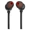 JBL Tune 310C Wired In-Ear Earphones With USB-C Cable And Microphone Black