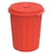 Cosmoplast Drum With Lid IFHHDR207RD Red 70L