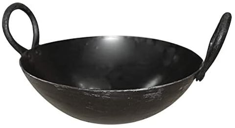 Raj - Iron Kadai 34.5 Cm-Ik0014