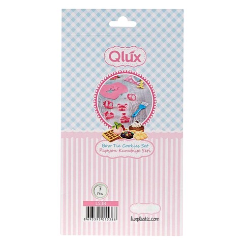 Qlux L-538 Bow Tie Cookie Set 7 Pieces Green