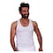 Jill M1109 Sleeveless Undershirt for Men - Size 3 - White
