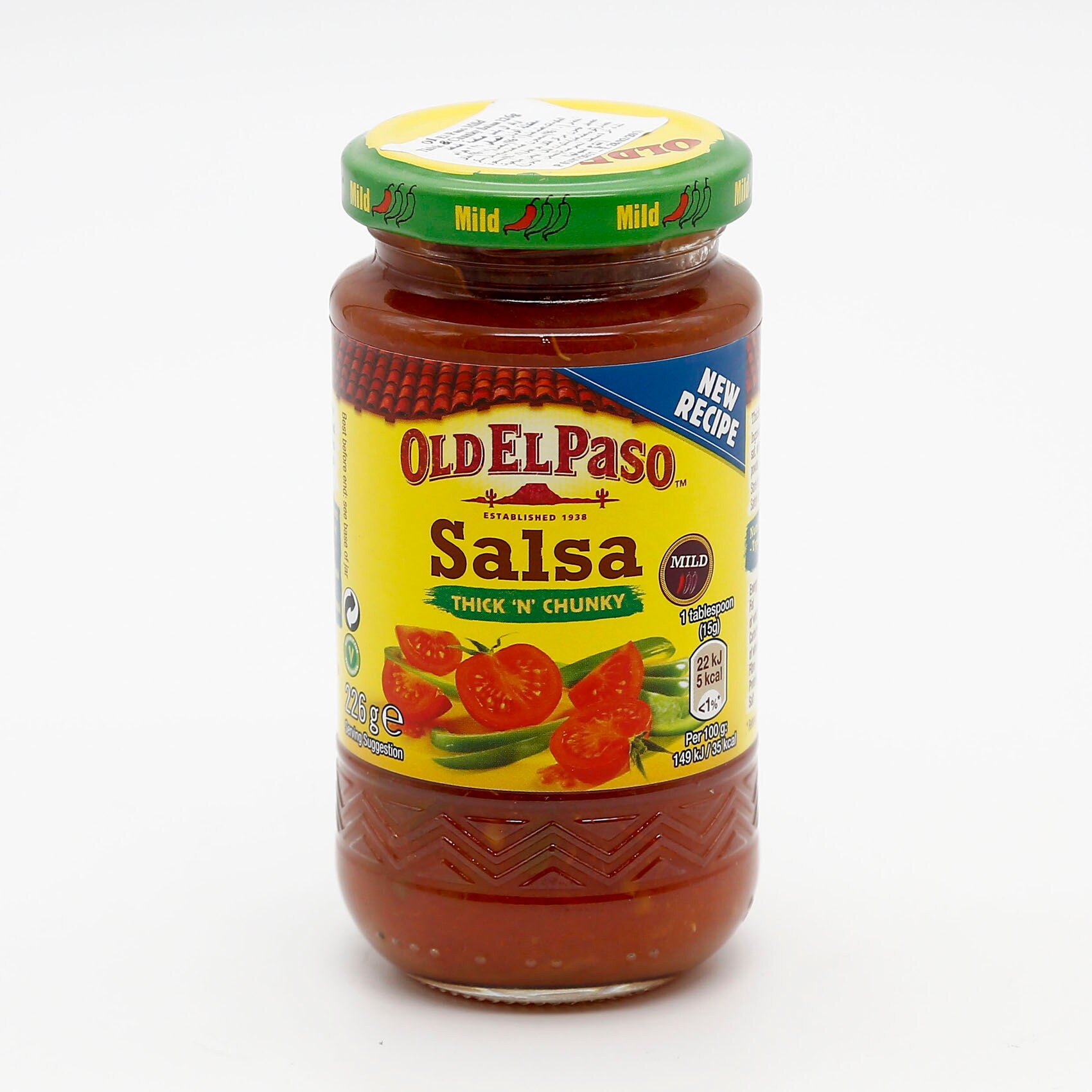 Old el paso mild thick & chuncky salsa 226 g