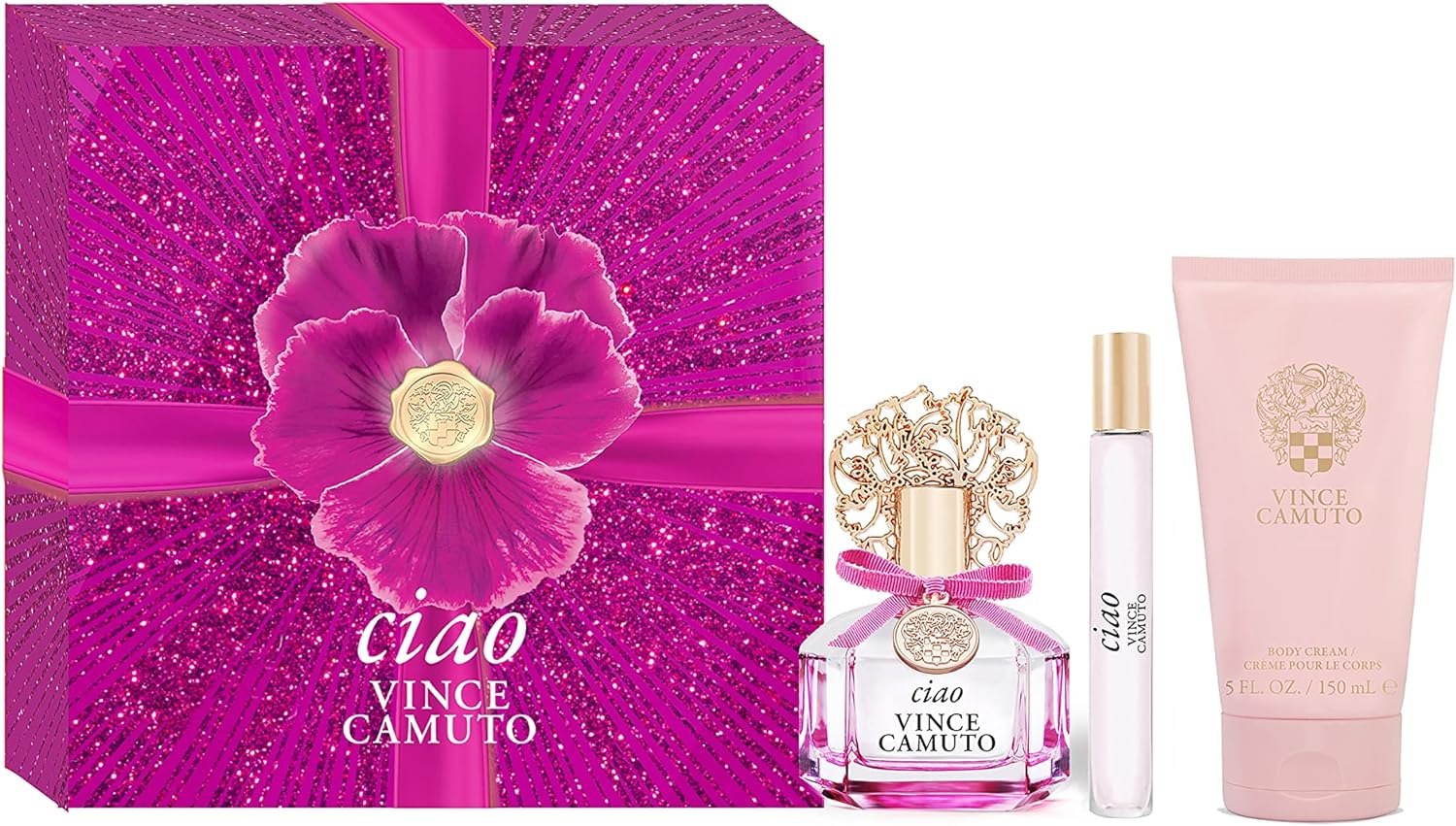 Vince Camuto Ciao 3 Piece Gift Set - 3.4 Oz Eau De Parfum Spray