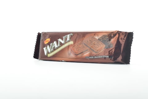 KITCO WANT TRADITIONAL SANDWICH BISCUITS WITH CHOCOLATE CREAM 90G