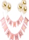 Generic 5-Piece Happy Birthday Decorative Balloon Set