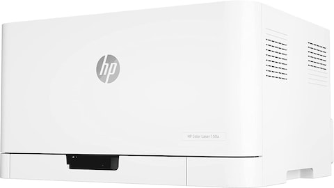 HP Color Laser 150a Home &amp; Office Printer, 4ZB94A, White