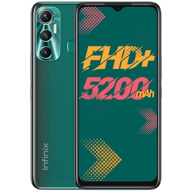 Infinix Hot 11 - 6.6-inch 64GB /4GB Dual SIM 4G Mobile Phone - Emerald Green
