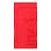 Anemoss Beach Towel, %100 Cotton, Free of Microfibre, Synthetic, or Polyester, Soft, Water Absorbent, Quick Dry, Medium Thick, Pool and Bath Towel, For Kids and Adults, 27x55 in, 70x140 cm, Red Color