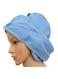 Generic 2-Piece Microfiber Hair Towel Wrap Set Blue 59X26Centimeter