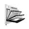 Fresh Modena Gas Cooker - 90 Cm - 5 Burners - Black