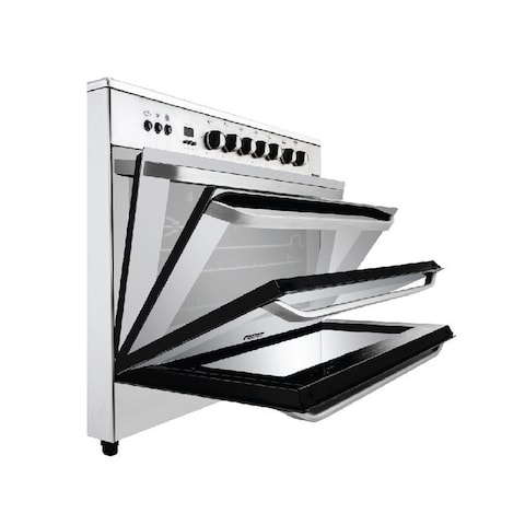 Fresh Modena Gas Cooker - 90 Cm - 5 Burners - Black