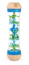 Hape Beaded Raindrops | Mini Wooden Musical Shake &amp; Rattle Rainmaker Toy, Blue