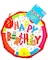 Party Time - Pull String Red Happy Birthday Pi&ntilde;ata