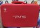 Red Travel Shockproof Shoulder Handbag for PS5 Console