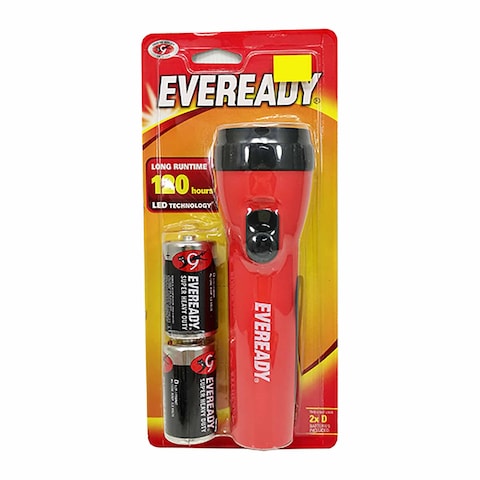 Eveready LED Flashlight + 2D
