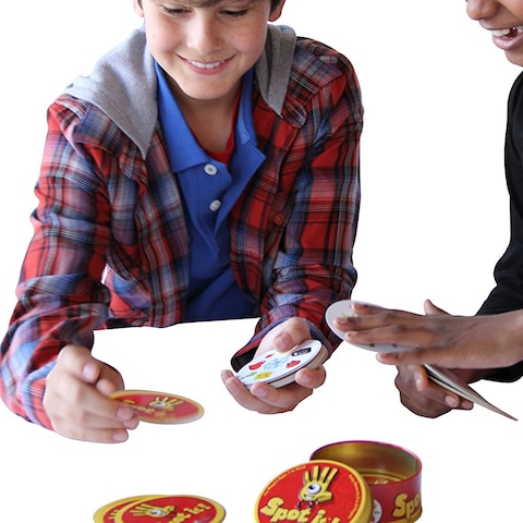 Ametoys-Funny Board Game Spot It Game Find Matching Symbol Card Game Children Educational Toy