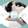 Vital Leg Elevation Memory Foam With Removeable, Washable Cover - Elevated Pillows For Sleeping, Blood Circulation, Leg Swelling Relief And Sciatica Pain Relief (Standard: 8&amp;quot;)