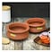 Royalford Deep Serving Pots, Handmade Clay, Rf10585, 100% Natural Clay, Non-Toxic &amp; Eco-Friendly, Can Be Used On Gas Stove Or Open Fire, Earthen Pot/ Clay Pot For Curry, Sambar, Rice