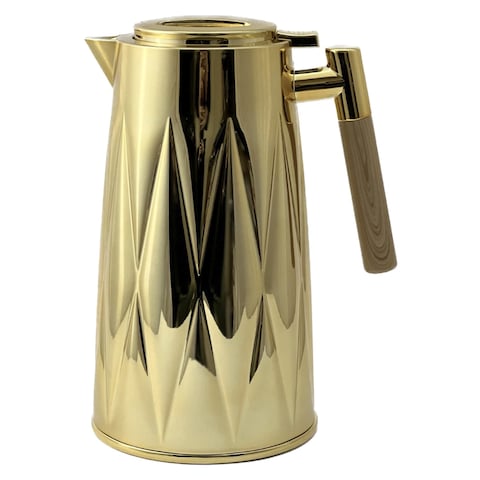 Home Maker Tea And Coffee Vacuum Flask ROM-130-G Gold 1.3L