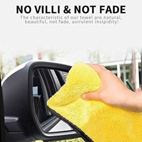 Microfiber Cleaning Cloths 4 Pcs For Polishing, Washing, Dusting. Softer Highly Absorbent, Lint Free Streak Free for House, Kitchen, Car, Window, Gifts, Cleaning Accessories, 12&quot;x16&quot;