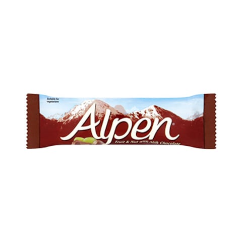 Alpen Cereal Bar Fruit Nut &amp; Chocolate 29GR