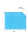 Generic Non-Stick Rolling Mat Blue