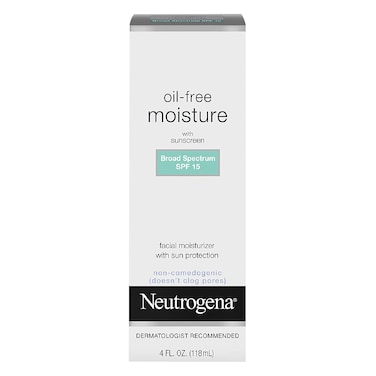 Neutrogena Oil Free Moisturiser With Sunscreen 118ml