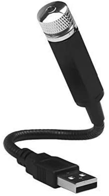 The Mohrim USB Portable Adjustable Interior Bedroom, Car, Party, Camping, Walls, Ceiling Star Projector Lights