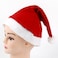 Generic-Christmas Hat Ordinary Non-woven Adult Child Hat Christmas Decoration Christmas Day Party Children&amp;#39;s red