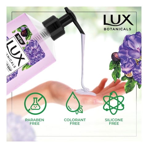 Lux Botanicals Perfumed Hand Soap With Fig Extract And Geranium Oil 500ml