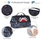 Nohoo Kids 16 Inch School Bag with Lunch Bag, Handbag and Pencil Case (Set of 4) Shark - Grey