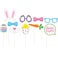 Easter Fun Assorted Size Plastic Sticks 10in 10pc